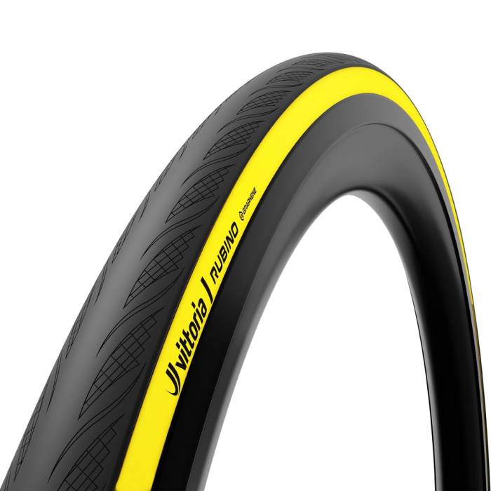 Külső Vittoria RUBINO V."NEW" Tube Type YELLOW EDITION 28-622 fekete/sárga