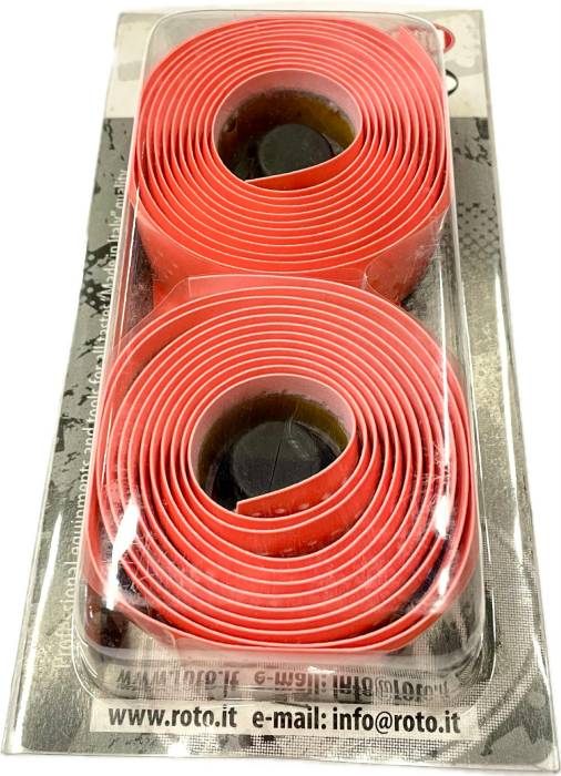 Kormánybetekerő ROTO bőrhatású narancssárga lyukacsos