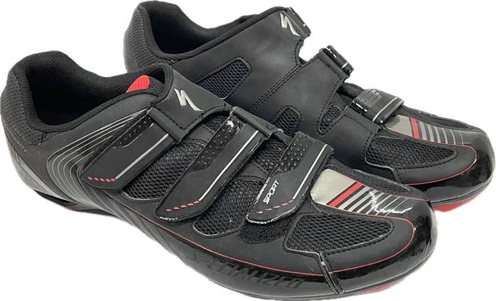 Cipő SPECIALIZED Sport Rd orsz.-i fekete/piros 45 - tépőzáras - AKCIÓS!