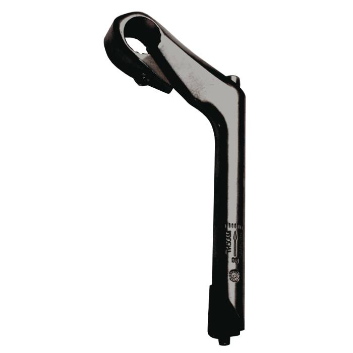 Kormányfej Promax SPORT 25,4mm x 80mm Aluminium fekete