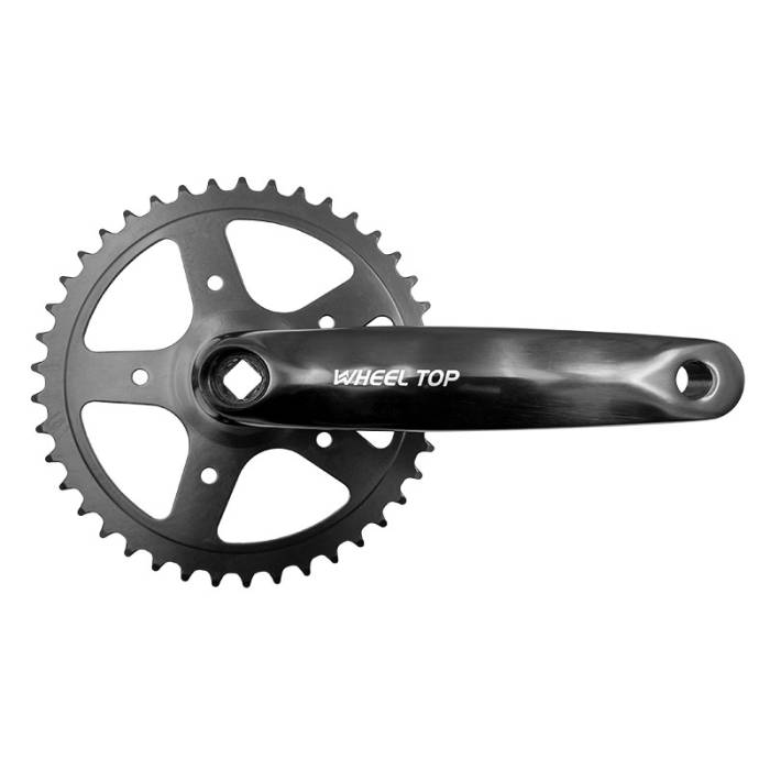 Hajtómű MVTek CITY 1x 7/8v 42T acél, 170mm fekete