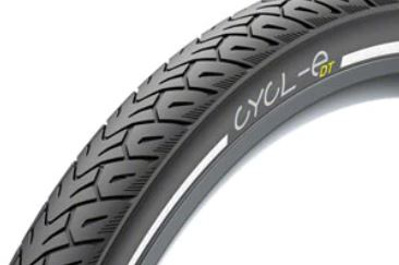 Külső PIRELLI Cycl-E DT 42X622 (700X40), Defektvédett, reflective oldalfallal (E-Bike-hoz is), RIGID