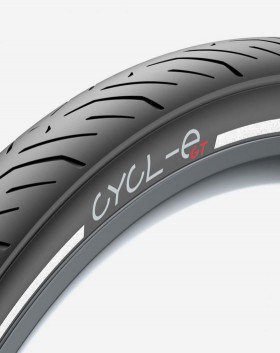 Külső PIRELLI Cycl-E GT 42X622 (700X40), Defektvédett, reflective oldalfallal (E-Bike-hoz is), RIGID - AKCIÓS!