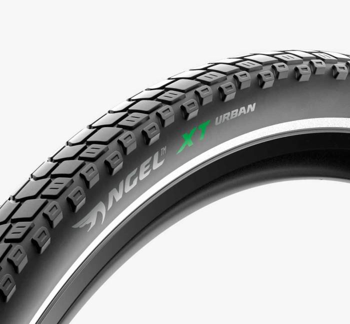 Külső Pirelli Angel Urban XT 57-622 (E-Bike is) 1150 gr. 60TPI HyperBELT 5mm, Reflective, rig. - AKCIÓS ÁR!