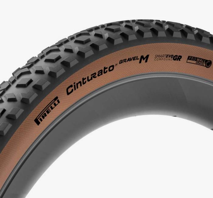 Külső Pirelli Cinturato™GRAVEL M Classic HP-line TLR 50-622 SmartEVO GR fekete/barna oldal "Made in Italy"
