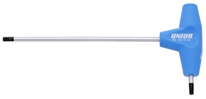 Szerszám Unior 193TX (TX27), Torx (TX) kulcs T-markolattal