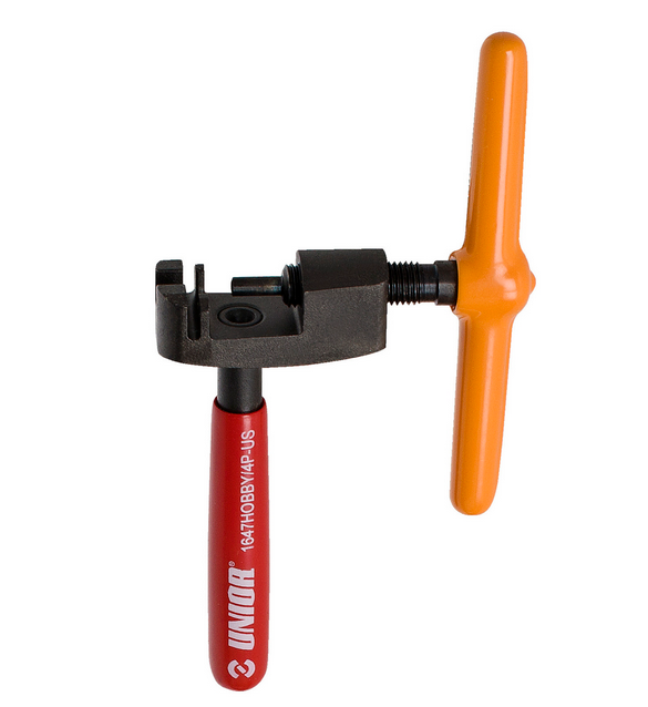 Szerszám Unior 1647HOBBY/4P-US, csavaros láncszerelő, fekete (láncbontó)