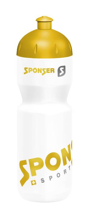 Sponser kulacs (750ml) - fehér/arany, BPA-mentes