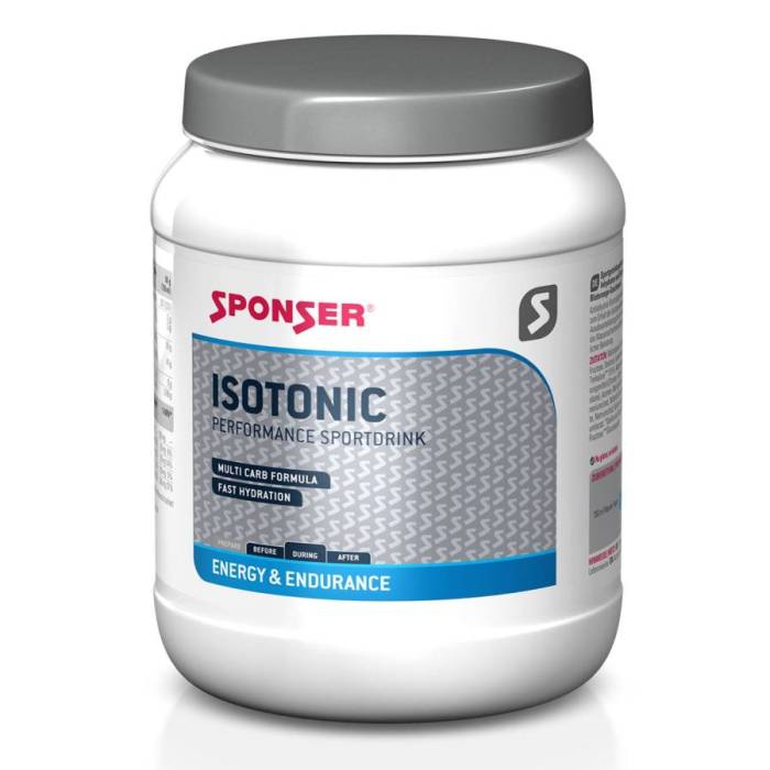 Sponser Isotonic izotóniás sportital Vegyes gyümölcs, 1000g (Izotóniás ital)