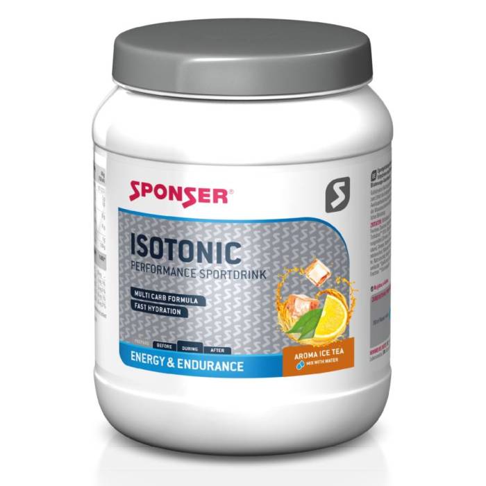 Sponser ISOTONIC 1000g doboz Ice Tea (Citrom) (Izotóniás ital)