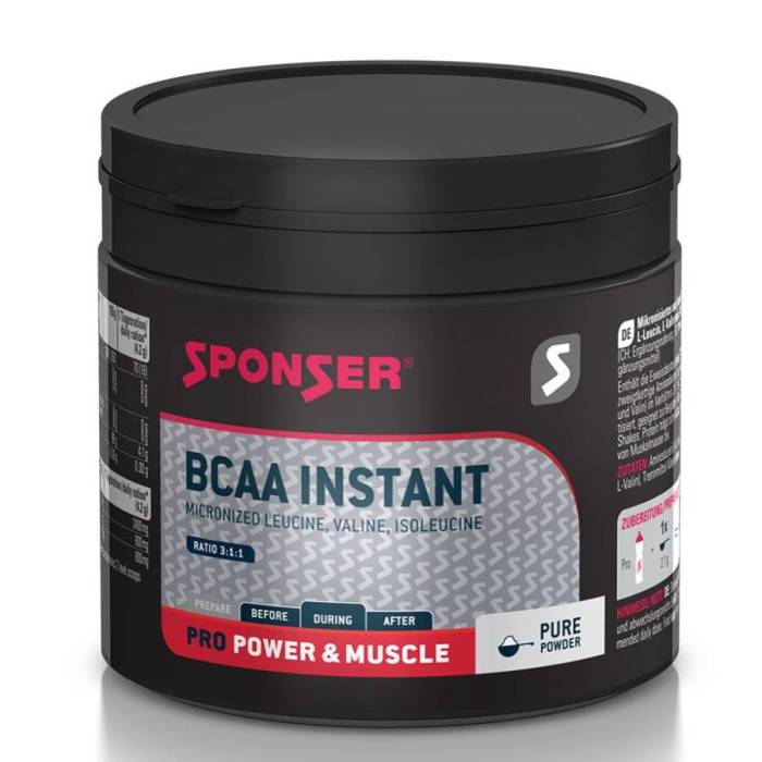 Sponser BCAA Instant aminosav 200g, Natúr (Amino)