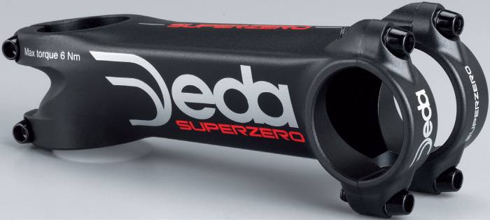 Kormányfej Deda SUPERZERO 31.7x100mm 82 fekete/piros