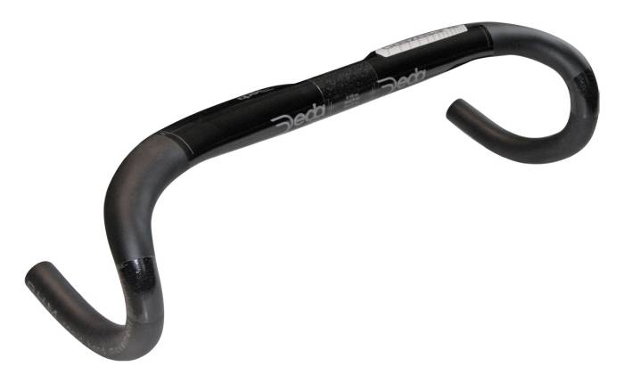 Kormány Deda SUPERZERO DCR AERO outi 31.7x400mm (V-V) fekete/fehér (WHITE FINISH)