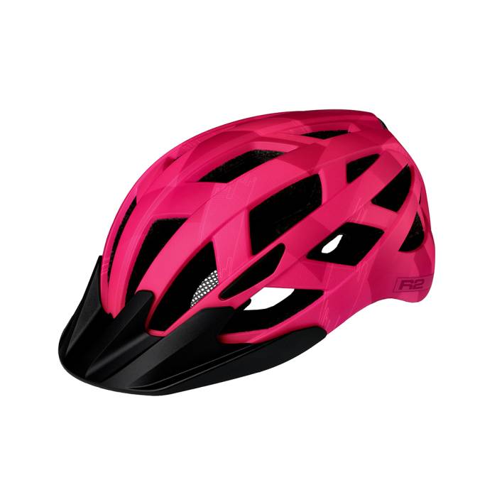 Bukósisak R2 gyerek LUMEN JUNIOR  ATH20W/S PINK ledes,  (52 - 55 cm)