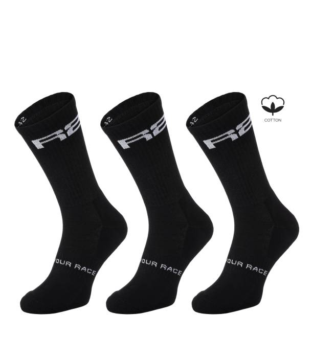 Zokni R2 URBAN  fekete  S (35-38)  3pár/csomag  ATS31B/S