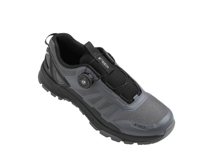 Cipő R2 STRATOS MTB szürke/fekete 43 BOA rendszer - ATSH09B/43