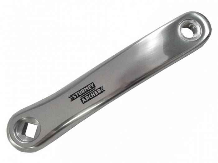 Hajtókar STURMEY balos EZÜST 170mm (CAS700) elfordított négyszög
