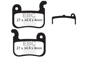 Tárcsafékbetét EBC CFA370 zöld univerzális