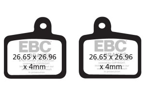 Tárcsafékbetét EBC CFA466R piros Downhill-  versenybetét n