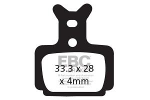 Tárcsafékbetét EBC CFA470 zöld univerzális n