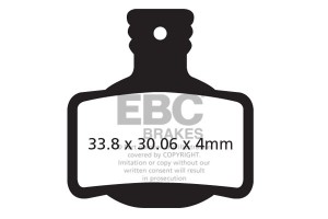 Tárcsafékbetét EBC CFA619 zöld univerzális n