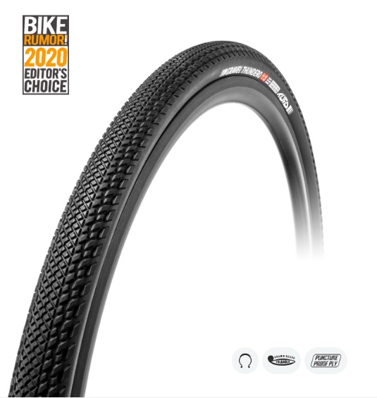 Külső TUFO Gravel Thundero FEKETE, tubeless 36-622(700x36C), 390gr. 2-5 bar (30-70 p.s.i.) - - szövetsűrűség: 210 / 375 TPI