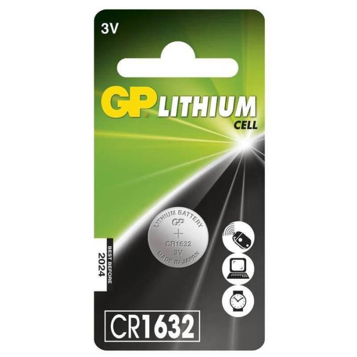 elem GP CR1632 3V Lithium