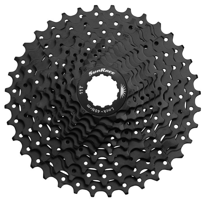 Kazettasor SunRace MS1 TAW 10V 11-36T, FEKETE