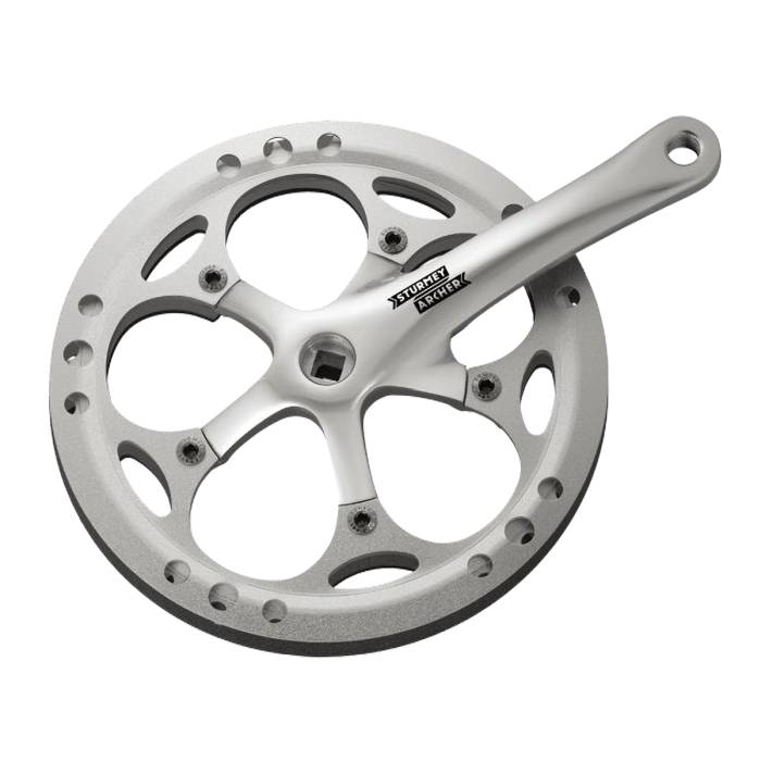 Hajtómű Sturmey Archer FCSS54 Dupla Lock Ring-es ezüst 54/170mm (3/32)