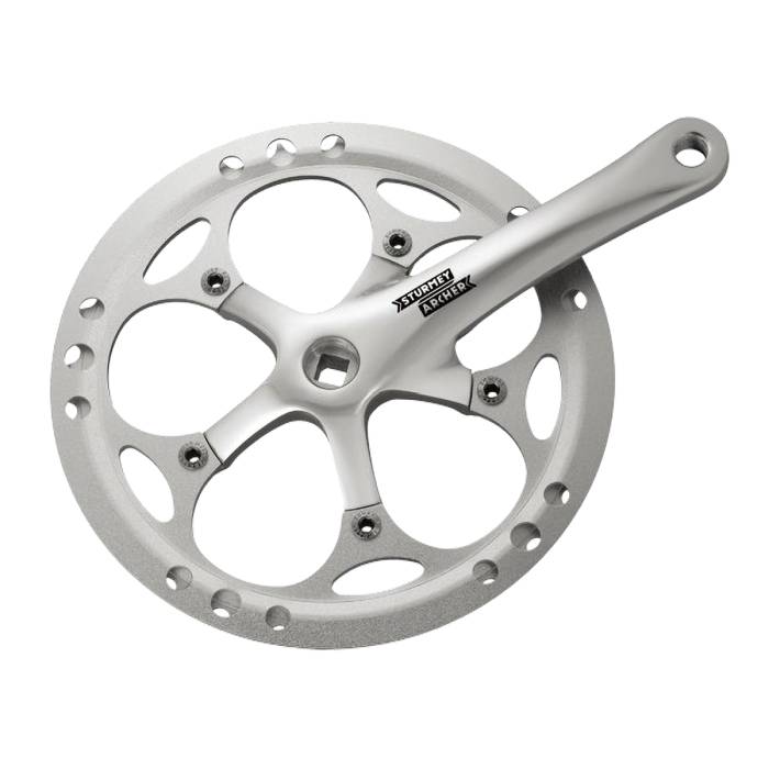 Hajtómű Sturmey Archer FCSS56 szimpla Lock Ring-es ezüst 56/170mm (3/32)