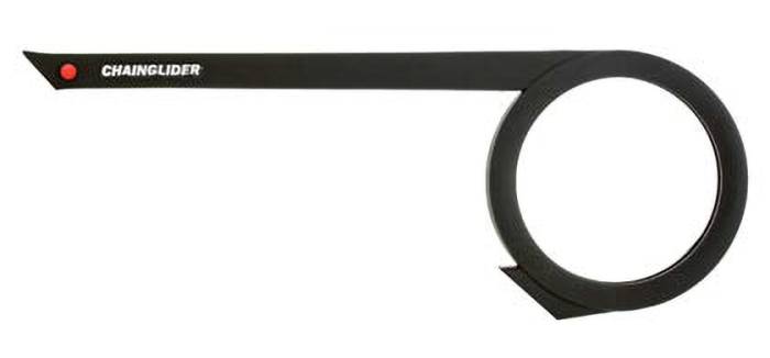 Láncvédő CHAINGLIDER nyitott 38T tányérhoz, fekete - HEBIE