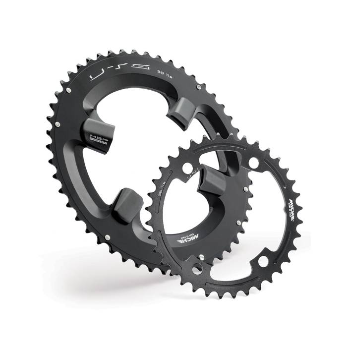 Lánctányér szett MICHE "ULTEGRA" (6800) 34T 50T 11v fekete