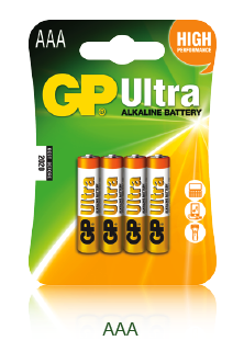 elem GP LR03 1,5V-AAA 4 db-os (ULTRA alkaline)