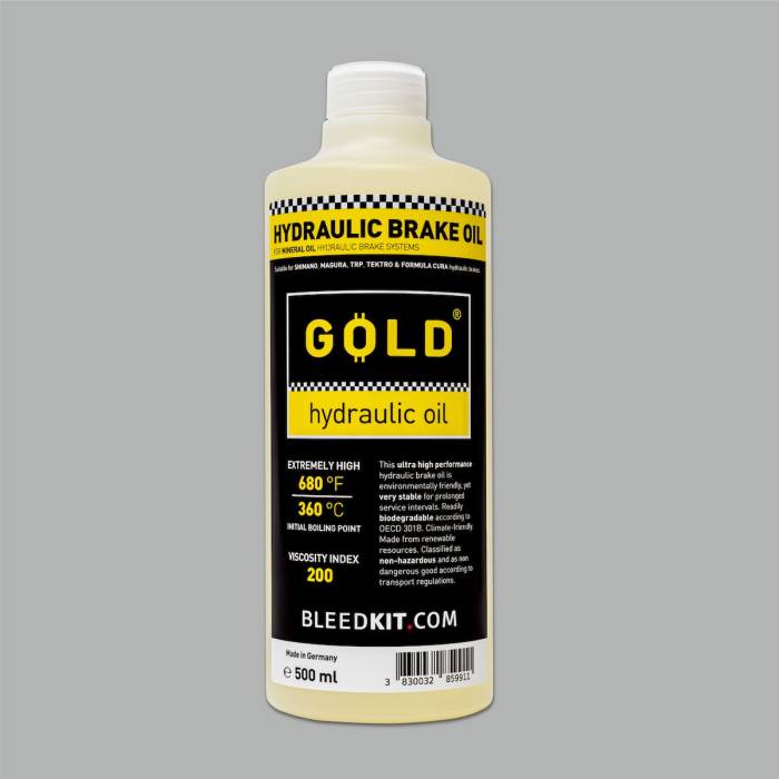 BleedKit Gold olaj, fékfolyadék 500ml  (shimano, magura, ...) (MO-22555)