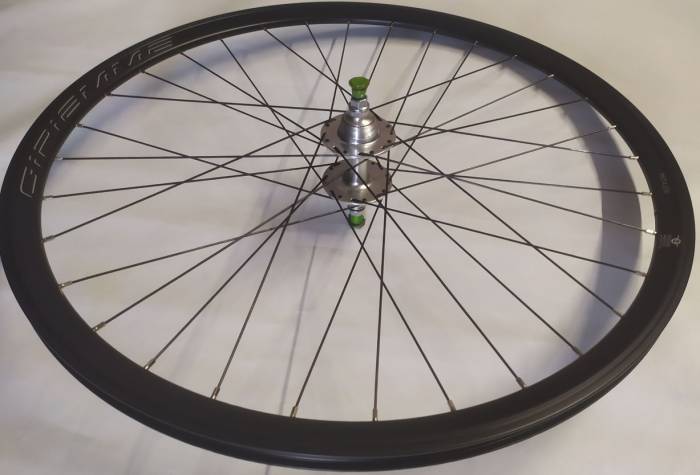 Kerékszett Gipiemme PISTA030 FIXIE (fix/fix) ip. csap. aggyal fekete 40mm AKCIÓS!