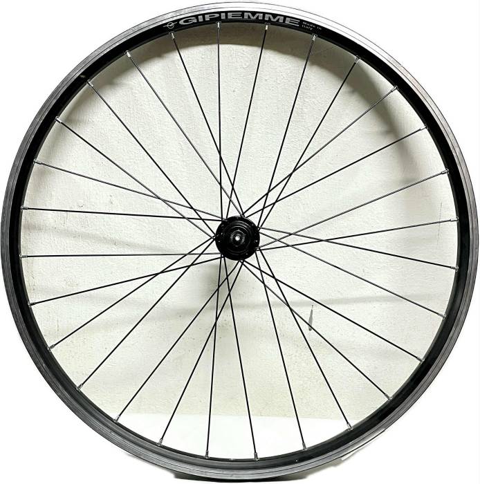 Kerék hátsó Gipiemme NISI T1-24L 26" (19-559) fekete, MENETES AGGYAL, V-FÉKES, GYORSZÁR NÉLKÜL