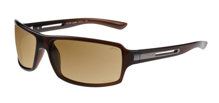 Szemüveg RELAX Lossin R1105, 100% UV protection A,B,C. polarizált, LENCSE: BARNA, KERET: BARNA, (MÉRET: 63-16-121)