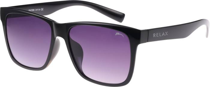 Szemüveg Relax WREN  R2360B fekete/lila lencse 100% UV védelemmel