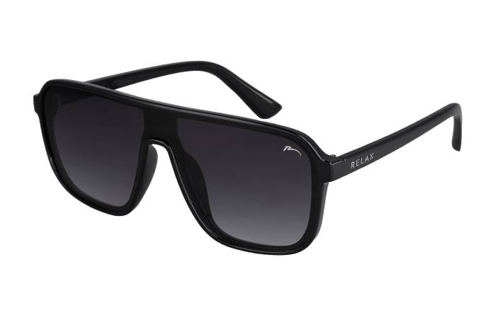 Szemüveg RELAX BLANC R2365C FEKETE, SZÜRKE LENCSE