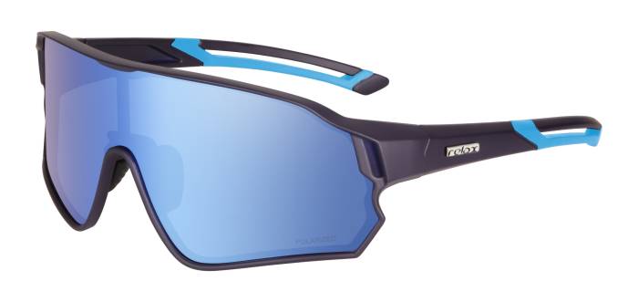 Szemüveg RELAX Artan R5416C, 100% UV protection A,B,C., polarizált, LENCSE: KÉK, KERET: FEKETE, (MÉRET: 72-18-124)