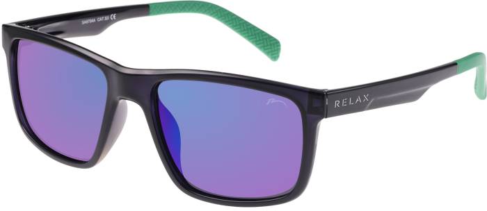 Szemüveg Relax DANTON R5434A fekete/kék lencse