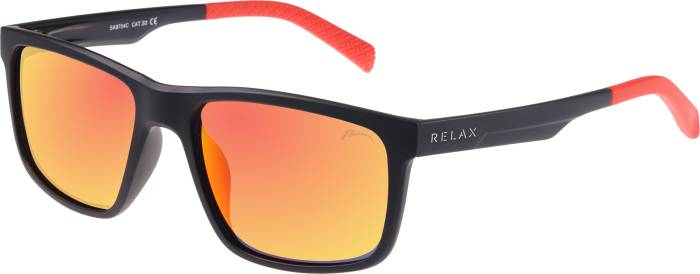 Szemüveg Relax DANTON R5434C fekete/ narancs lencse