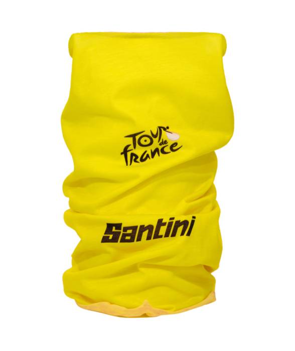 Nyakmelegítő Santini TOUR DE FRANCE YELLOW JERSEY sárga