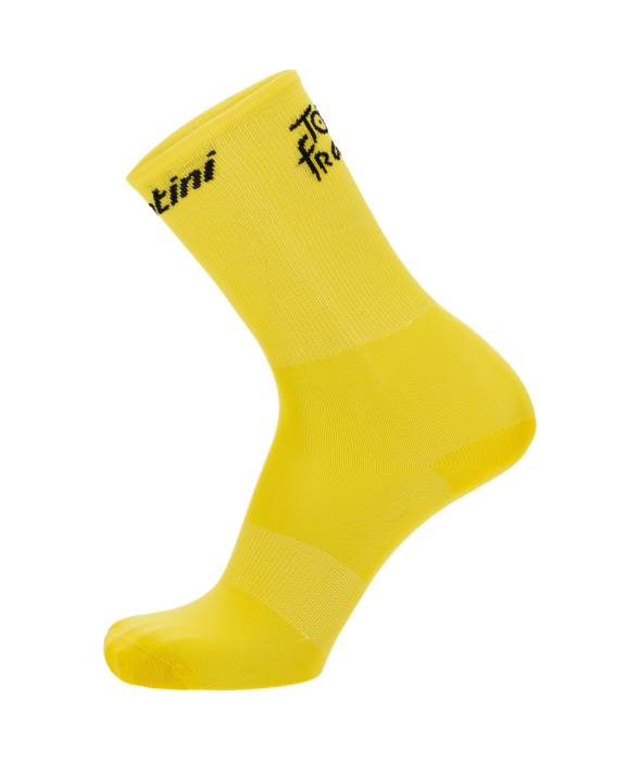 Zokni Santini Tour de France Official YELLOW JERSEY sárga XL-XXL (44-47)
