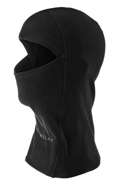 Thermo fejvédő maszk Relax DELTA téli balaklava fekete, M: 55-57.5cm (RK03A)