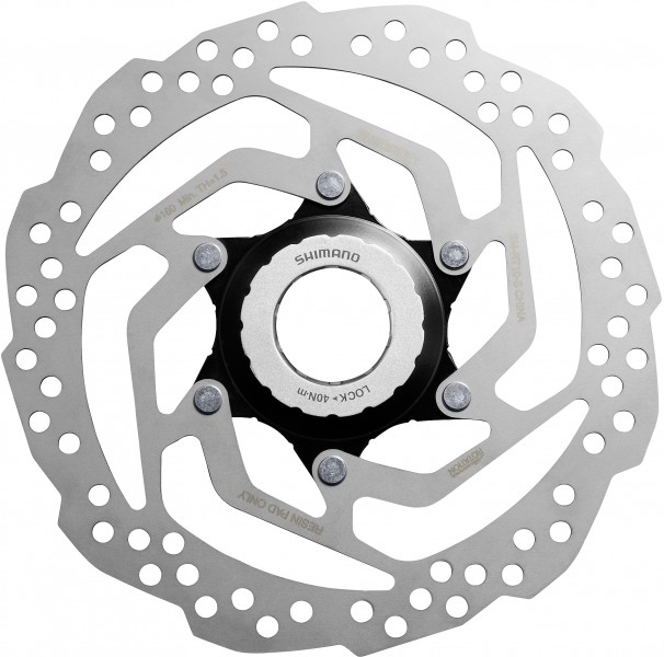 Féktárcsa SHIMANO CENTERLOCK Ø180mm, SM-RT10, csak műgyantás fékbetét használható