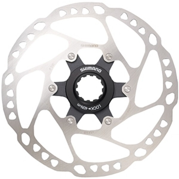 Féktárcsa SHIMANO CENTERLOCK Ø160mm, SM-RT64, Fémszemcsés és műgyantás fékpofával kompatibilis