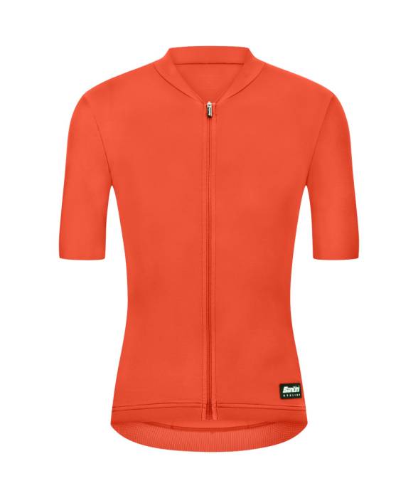 Mez rövid ujjú Santini RTR SUMMER - READY TO RIDE Unisex narancs L