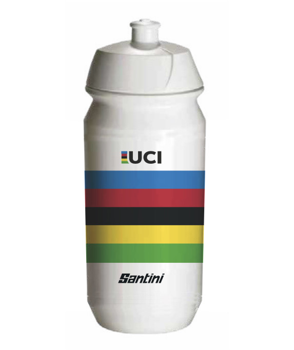 Kulacs Santini UCI WORLD CHAMPION fehér BIO 500ml