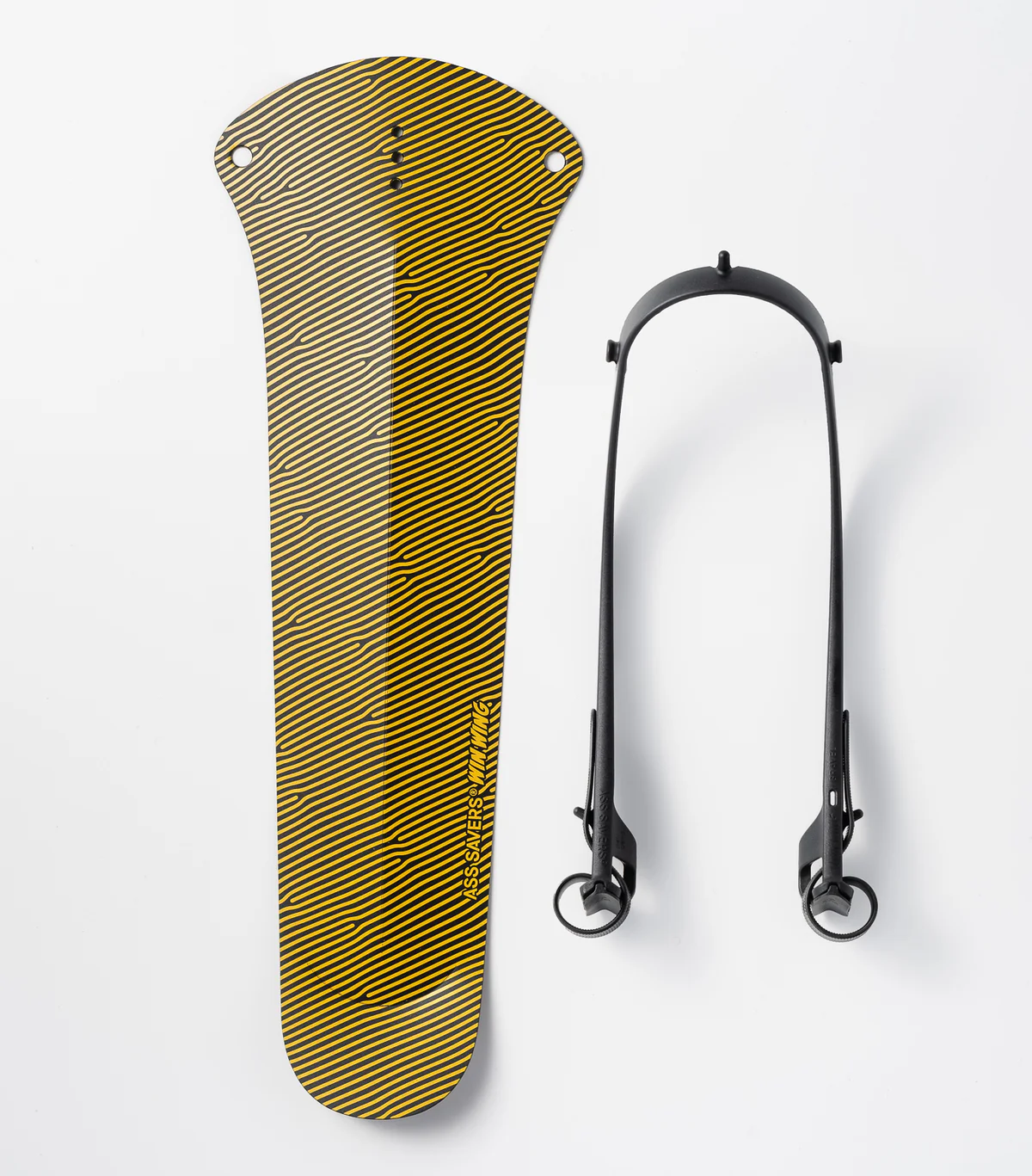 sárvédő Ass Savers Win Wing 2 Gravel Golden Groove fekete/sárga minta